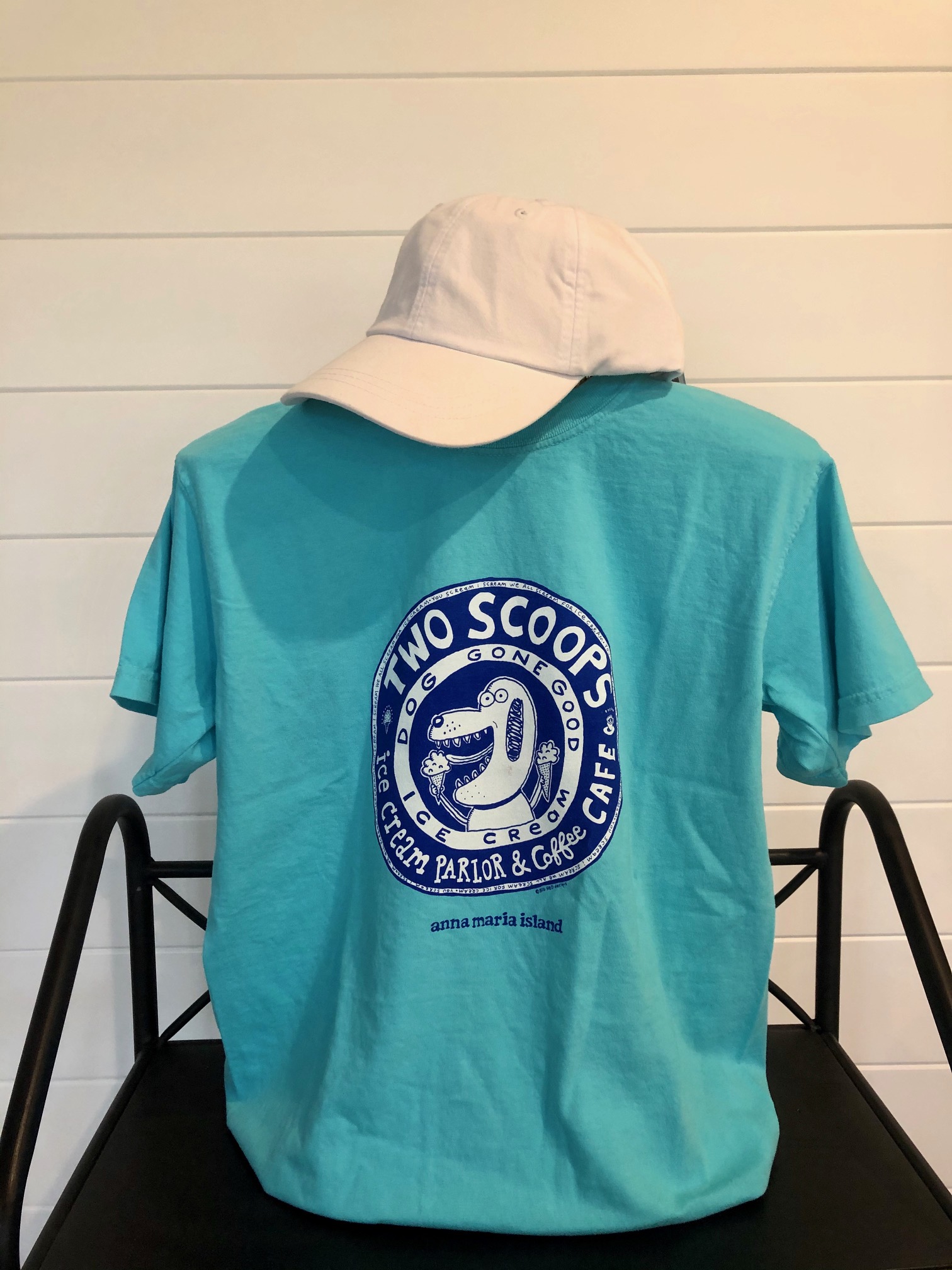 two sccops adult tee