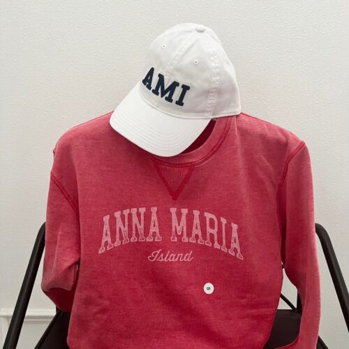 Washed AMI Crew red